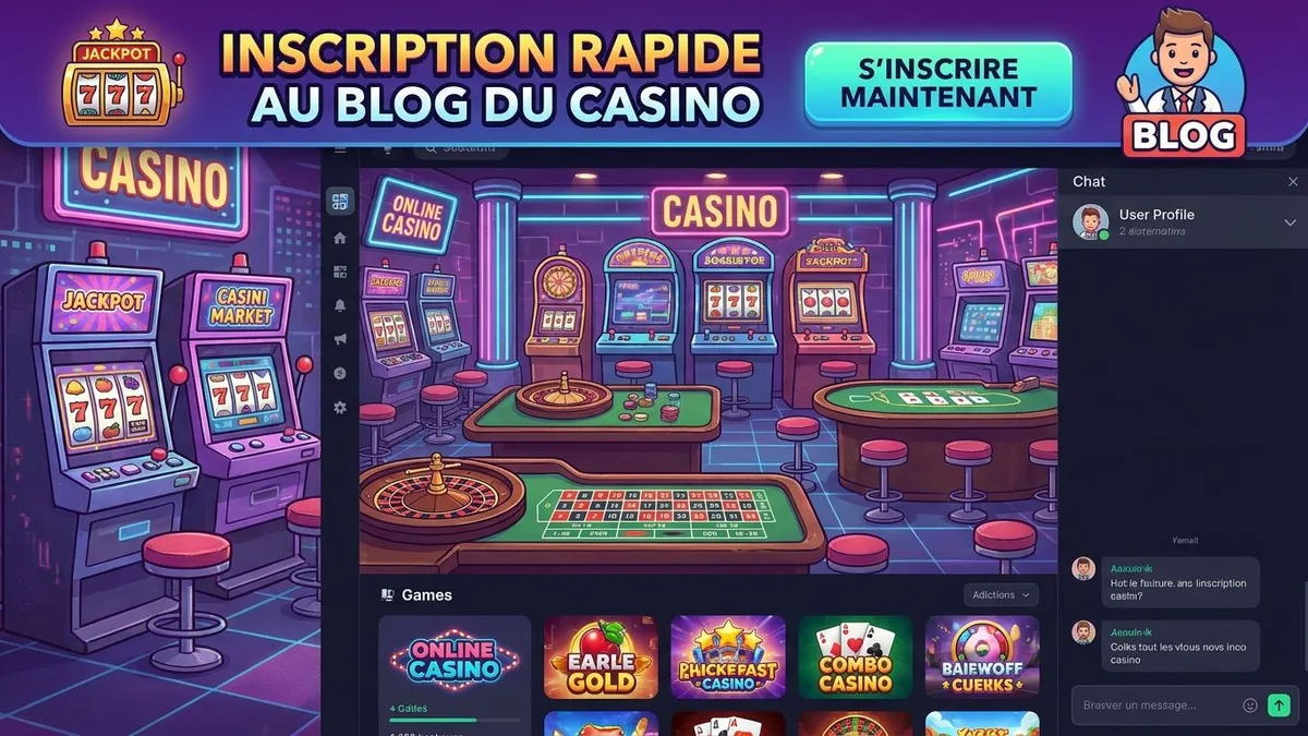 Inscription avec bonus